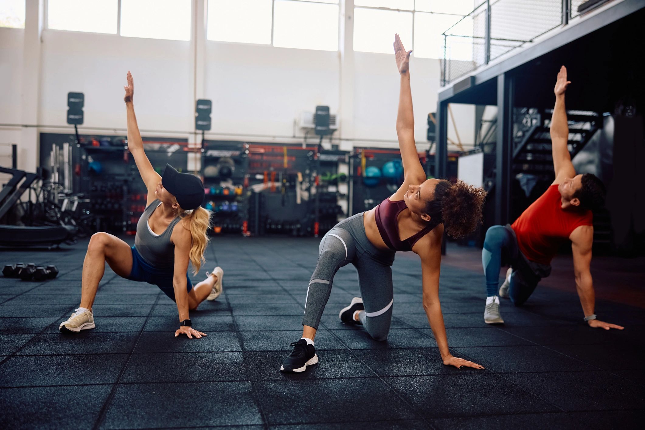 group fitness class CrossFit