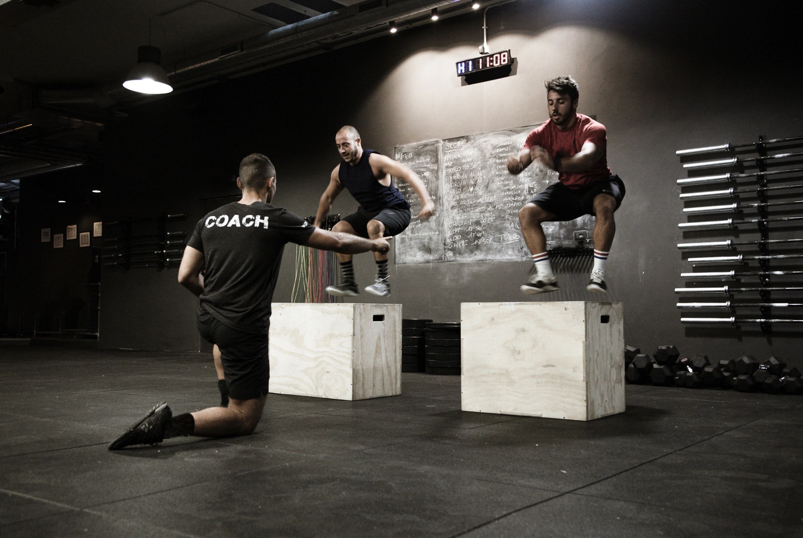 CrossFit coach team fitness